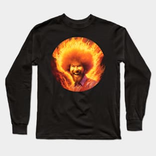 Happy Painter Laugh, Mr.Ross Long Sleeve T-Shirt